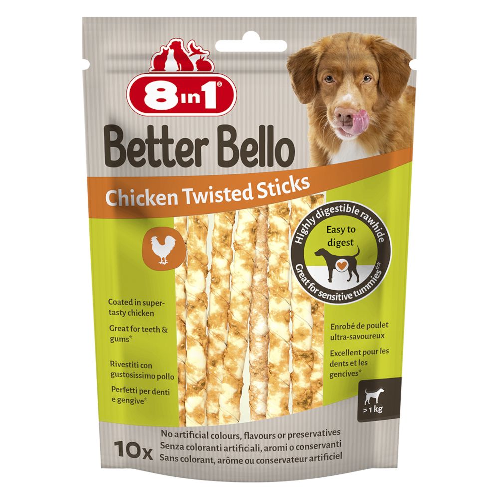 8in1 Better Bello Chicken Twisted Sticks