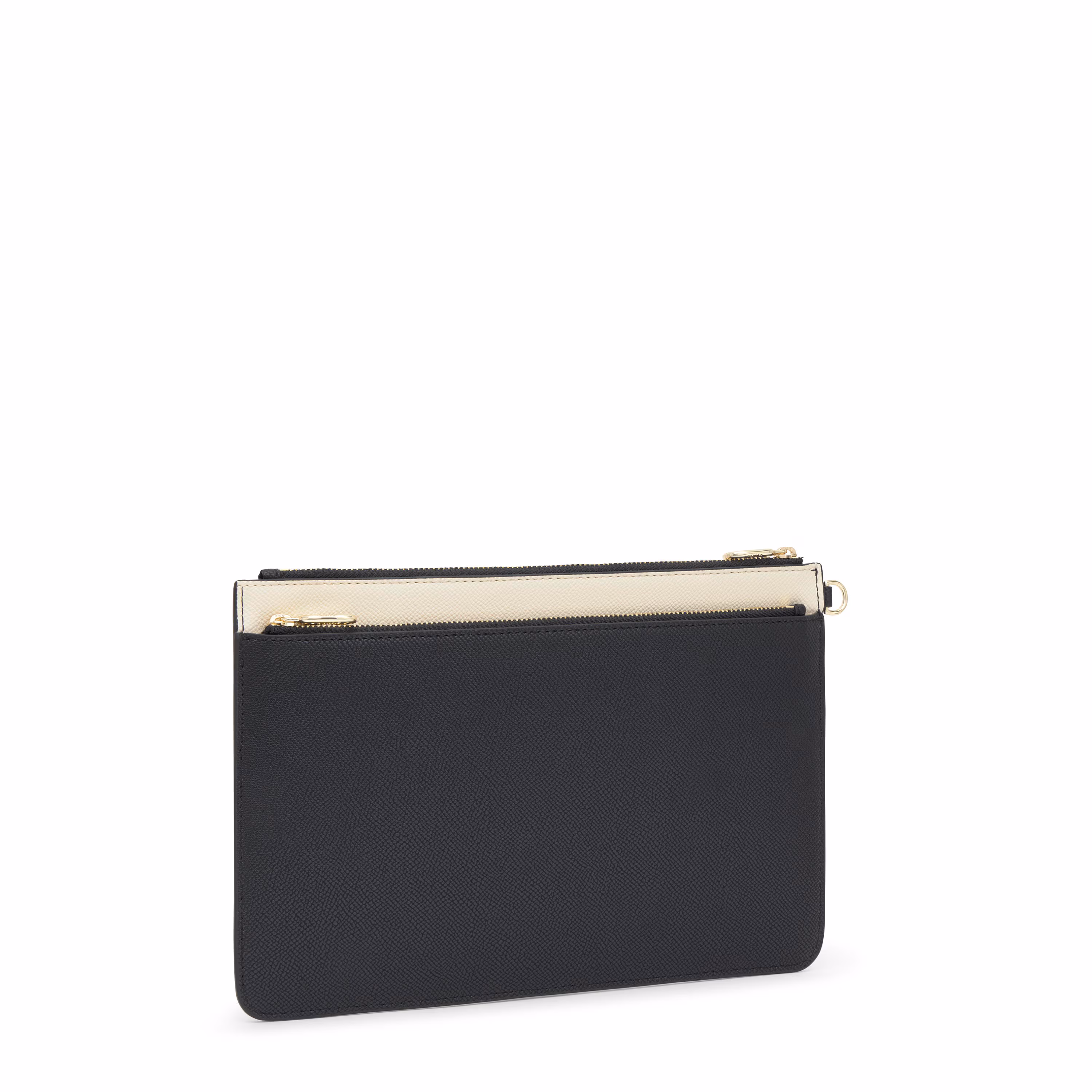 Clutch negro Audree Saffiano
