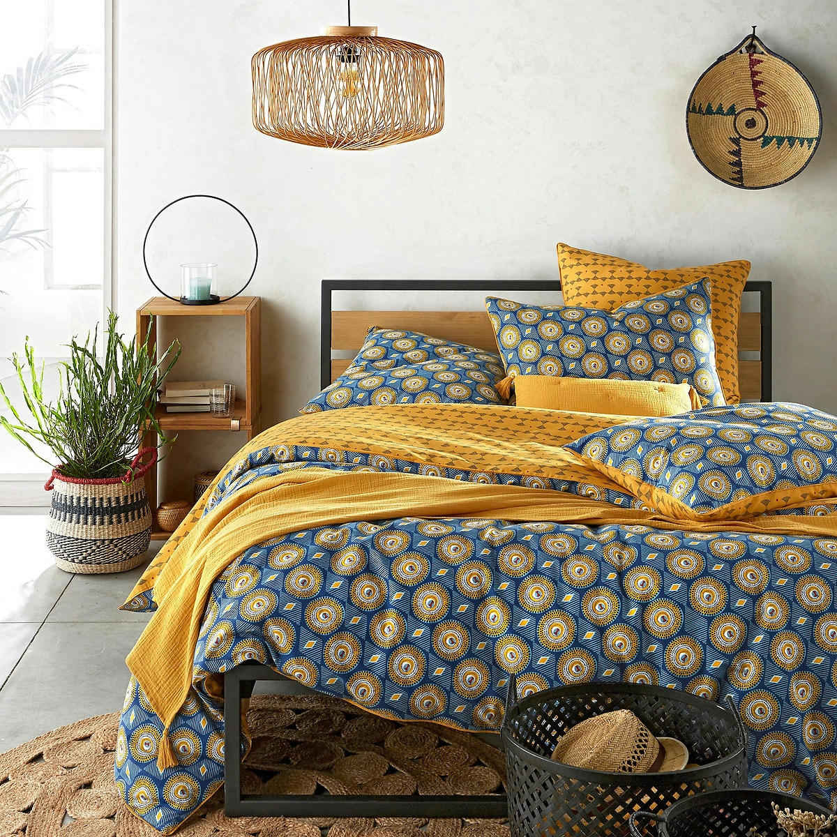 Housse de couette imprimée, Wax