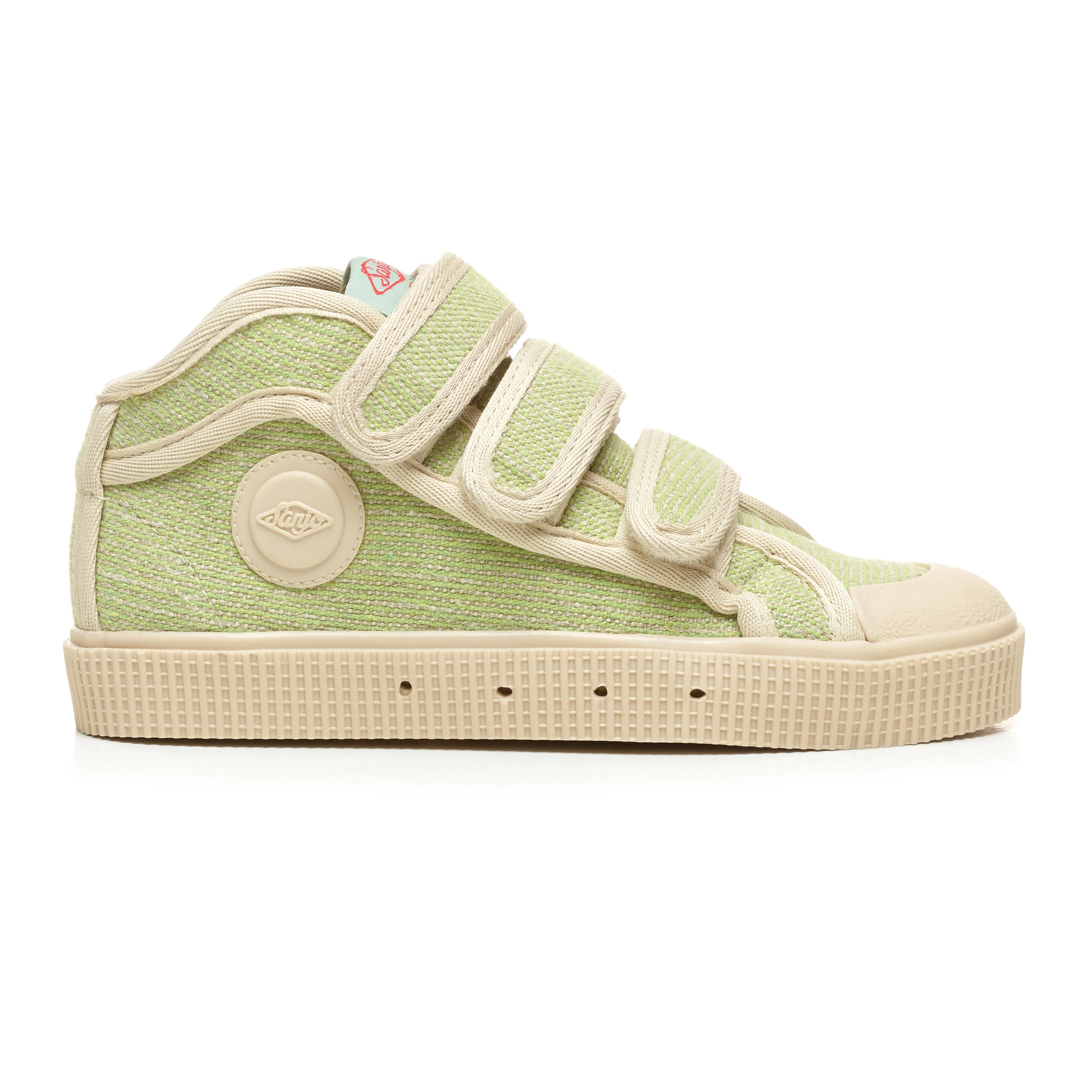 Sanjo Kids V100 Linen // Pistacho