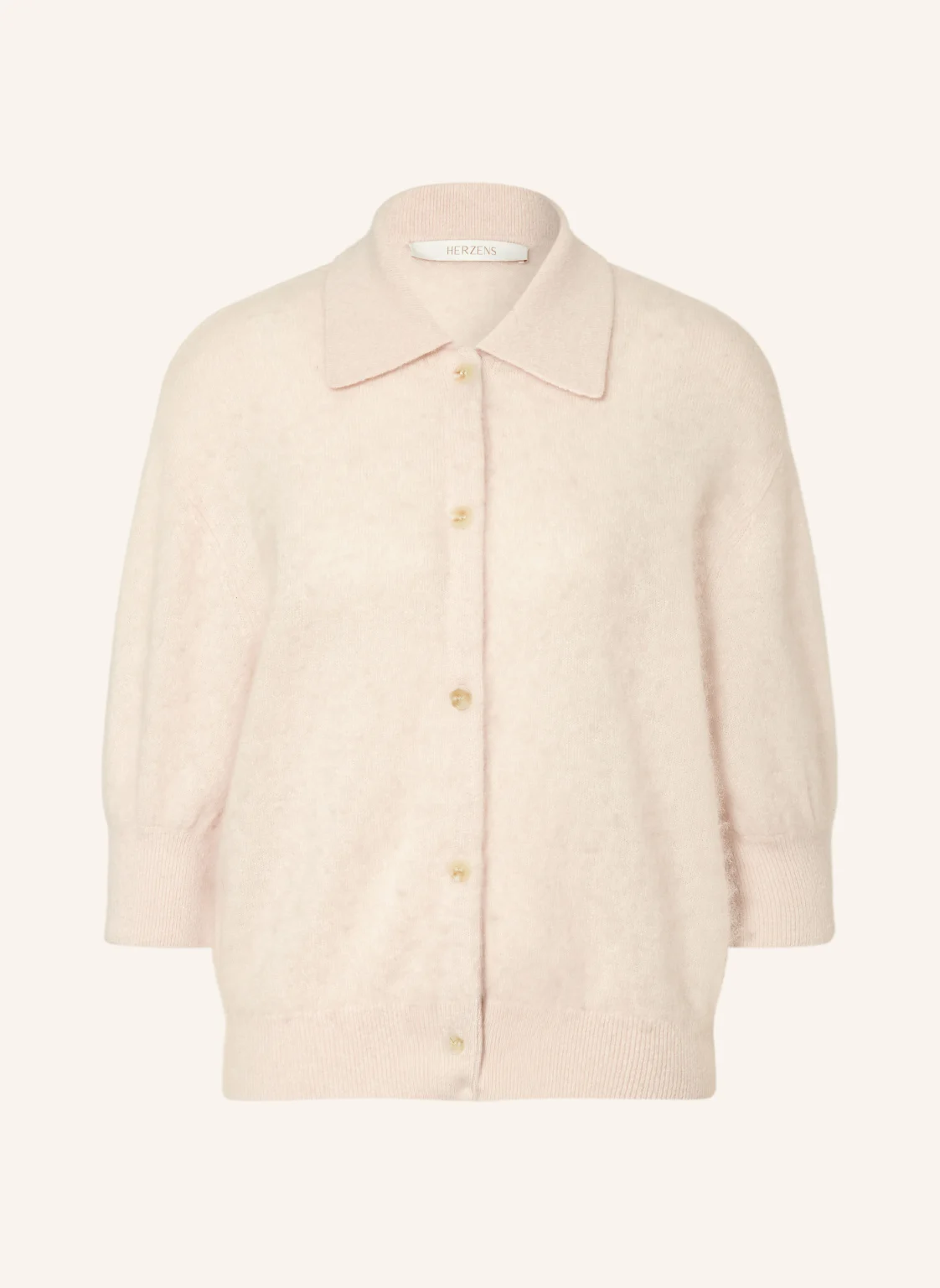 HERZENS Strickbluse LEA mit 3/4-Arm