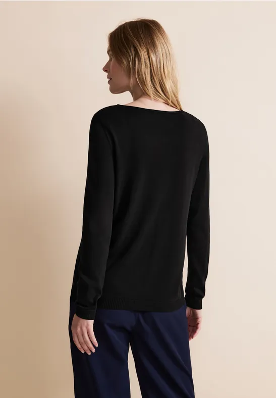 Basic Feinstrickpullover