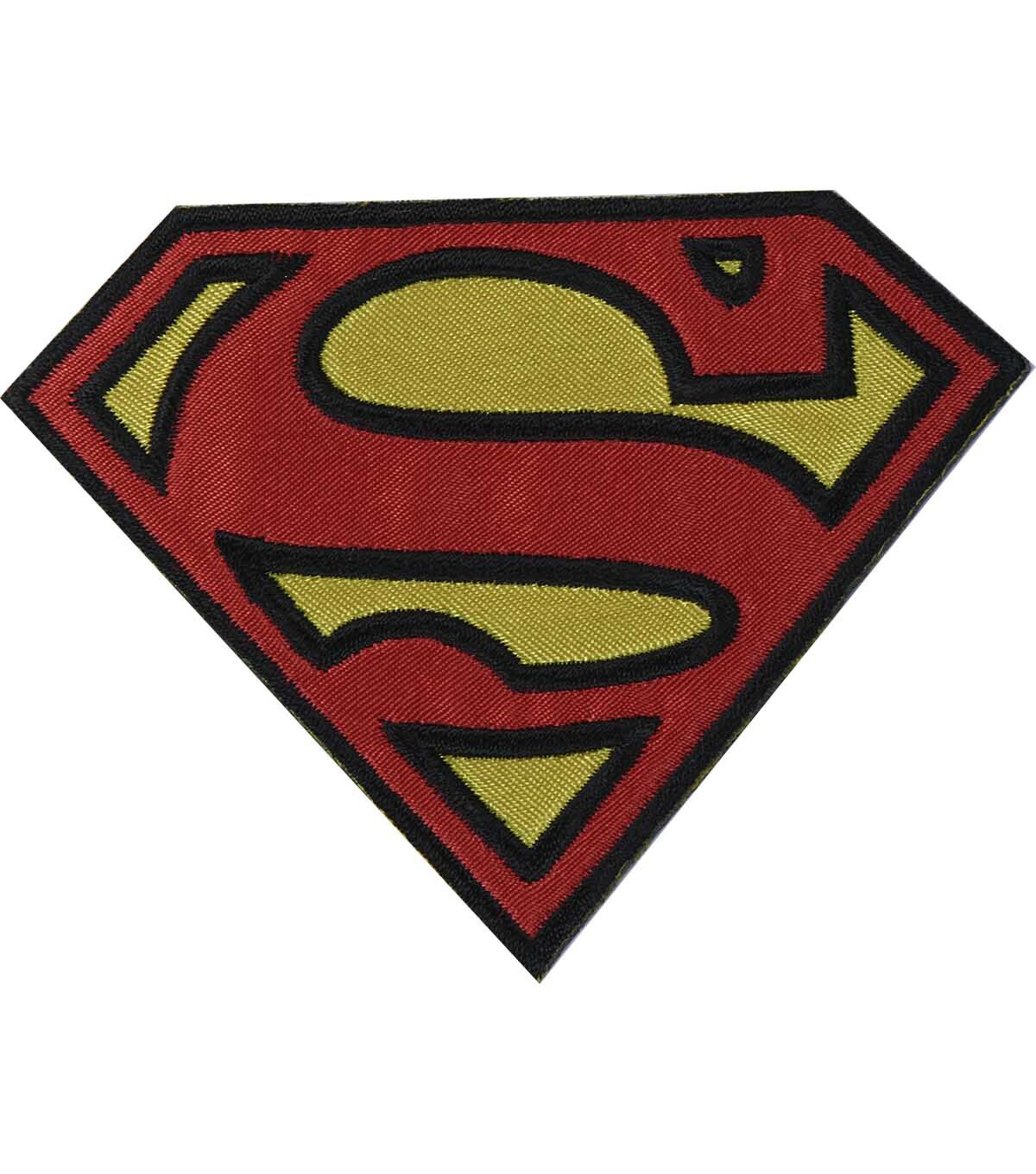 Simplicity 3.5 x 2.5 DC Comics Superman Iron On Patch