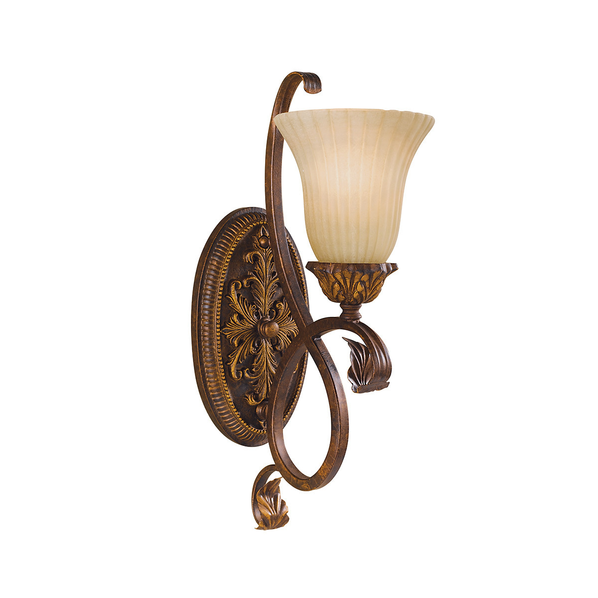 Kinkiet brązowy Sonoma Valley 1xE27x60W wym:45,7x15,2x22,9cm IP20 Feiss