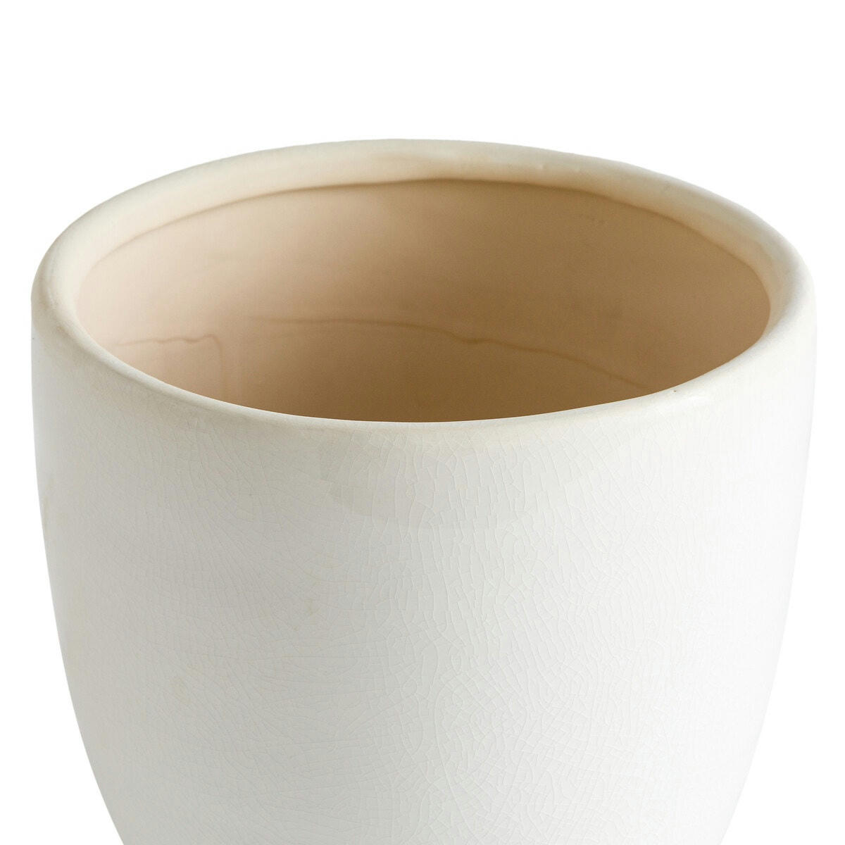 Cache-pot en céramique émaillée Ø17 cm, Tipoca
