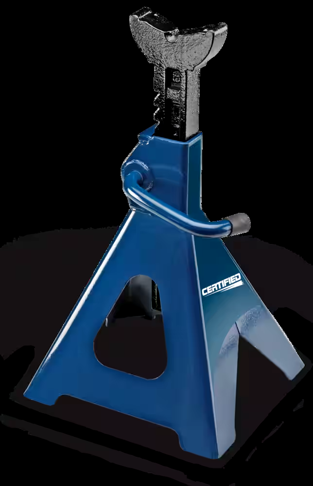 Certified Heavy-Duty Steel 6-Ton Jack Stands / Axle Stands, Pair
