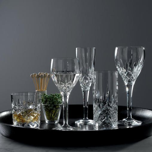 Royal Doulton Highclere Premium Crystal Champagne Flute 150Ml | Set Of 4 Glasses