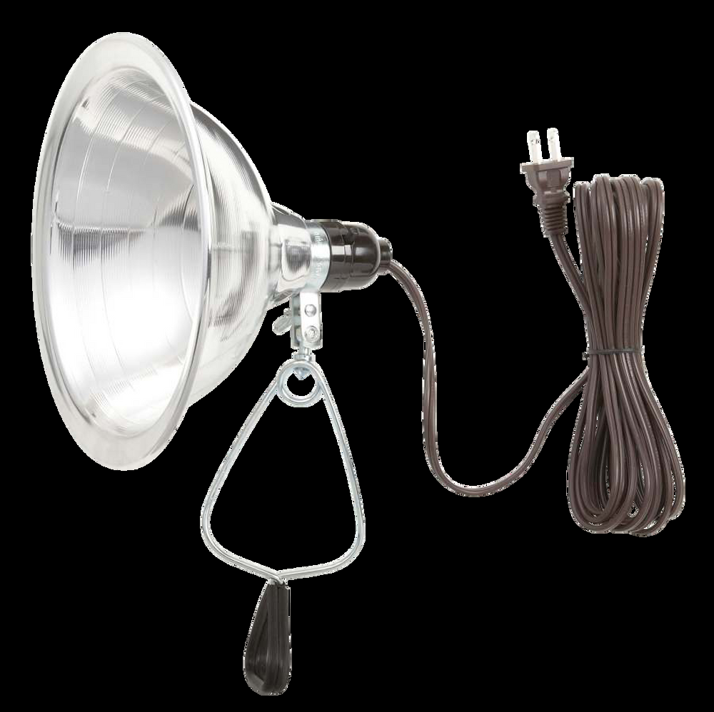 NOMA Incandescent Clamp Utility Light, 8.5-in