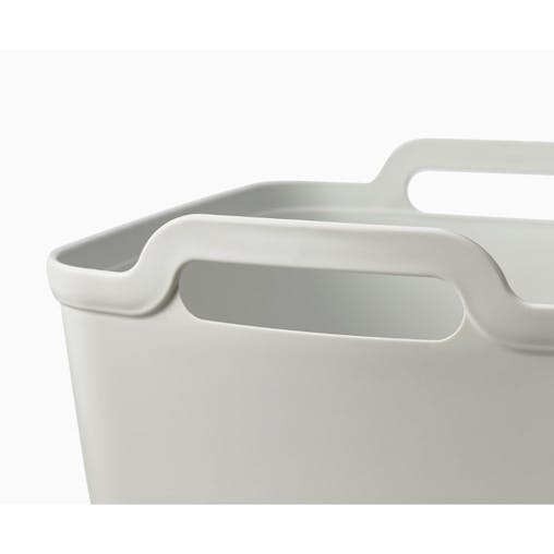 Joseph Joseph Wash & Drain Washing Up Bowl | Light Stone / Sage