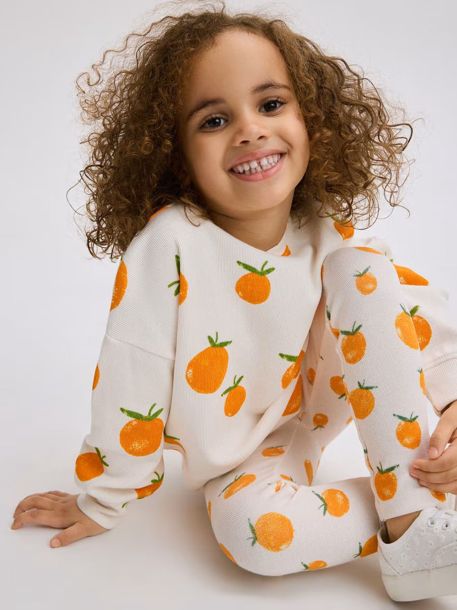 Patterned Sweatshirt