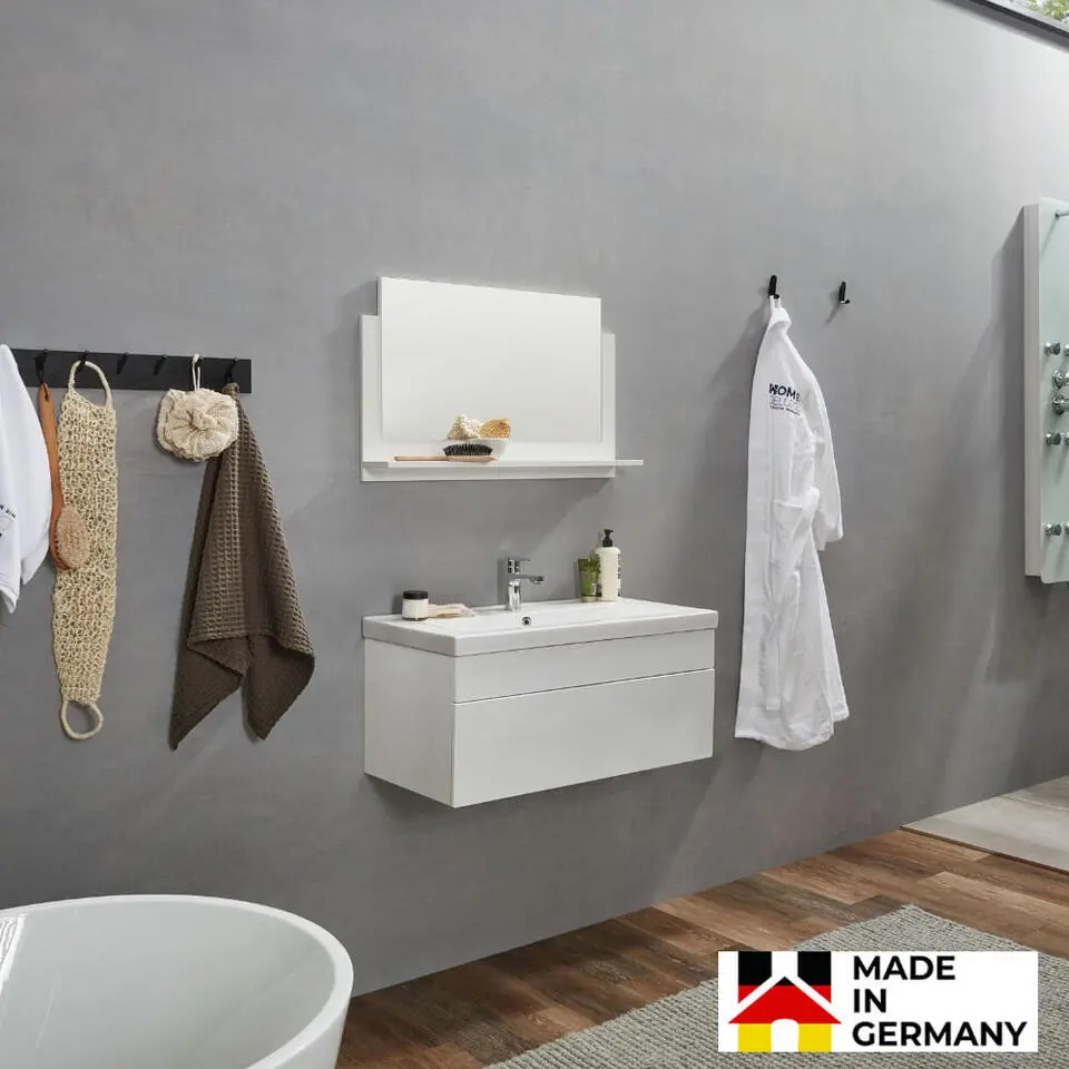 HOME DELUXE Badkamermeubel WANGEROOGE GROOT Wit M