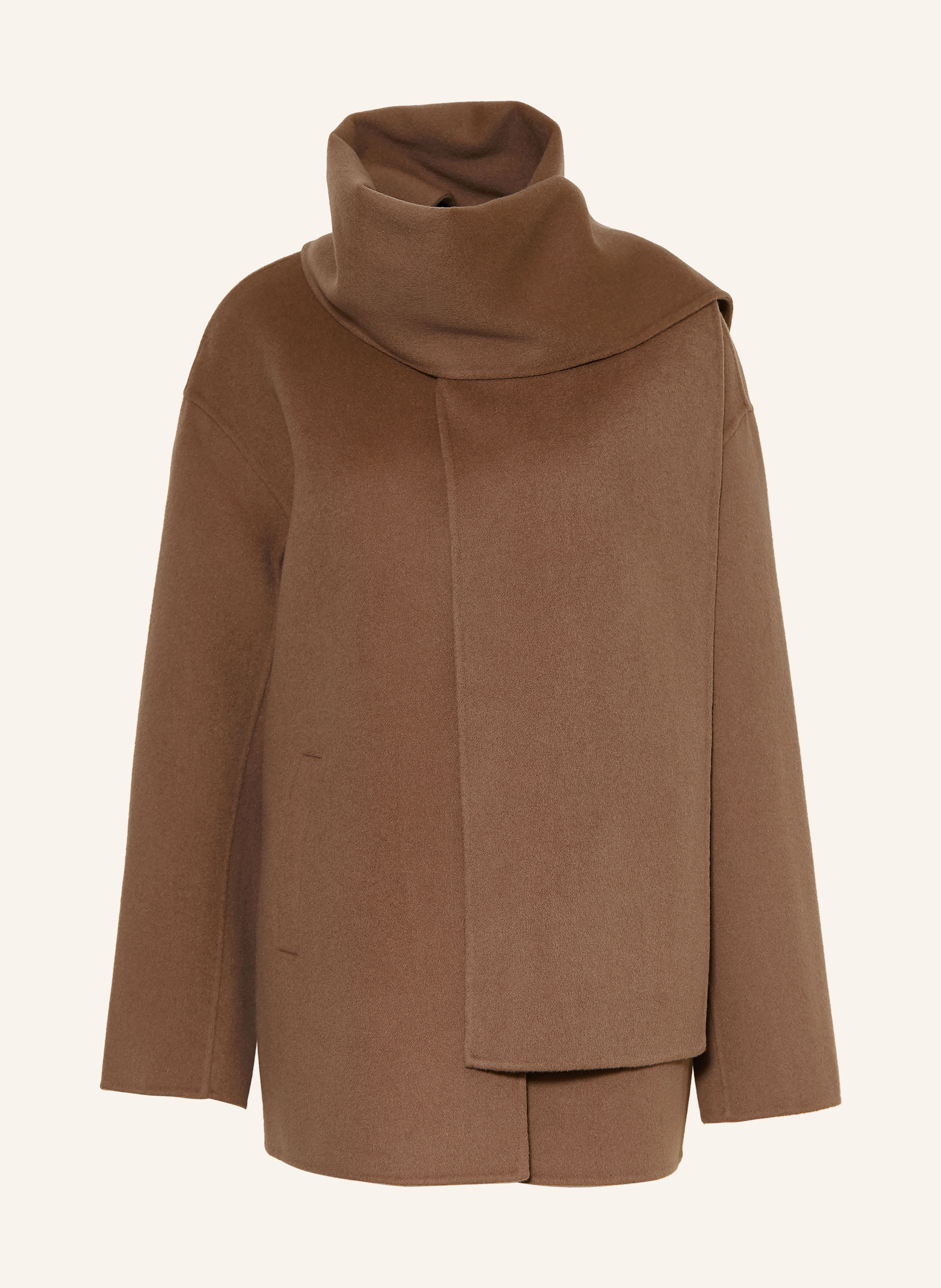 IQ STUDIO Jacke mit abnehmbarem Schal
