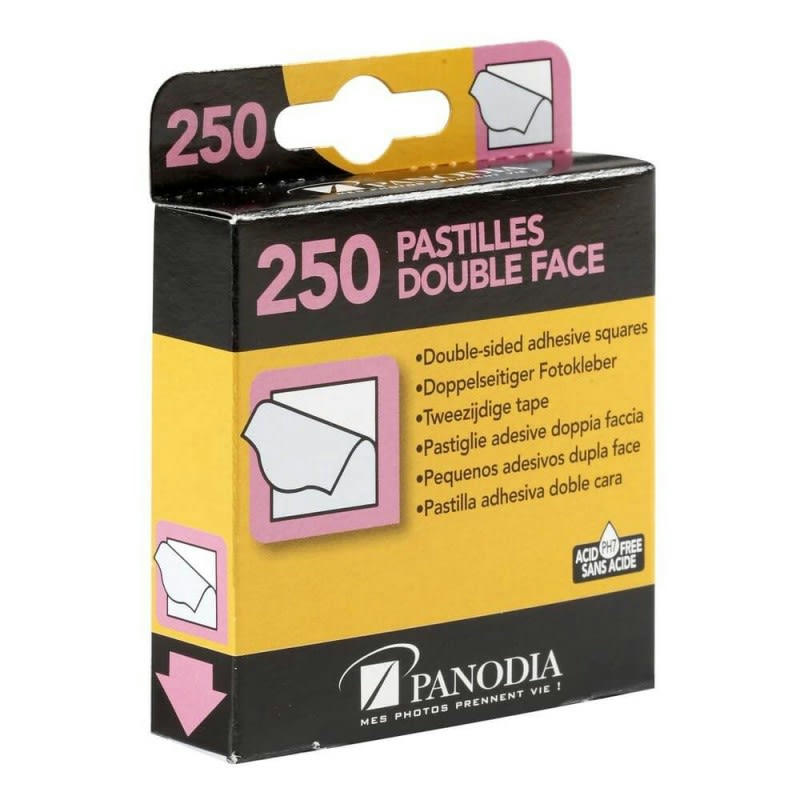 ACCESSOIRES - Boîte de 250 pastilles adhésives double-face