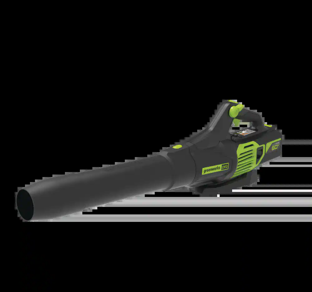 Greenworks PRO 60V / 610CFM Gen II Axial Electric Leaf Blower, 4Ah Battery & Charger Included