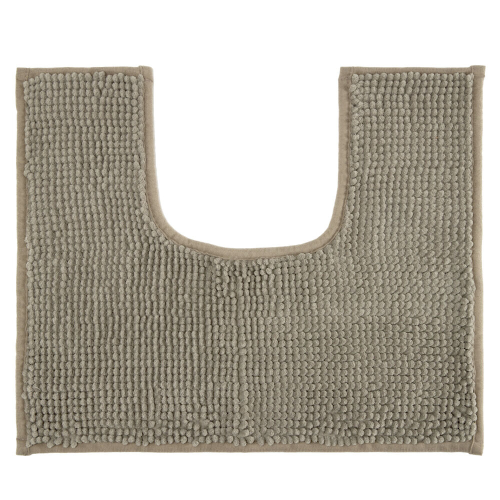 Tapis de contour pour toilettes tissu chenille 40x50cm (4 modèles)