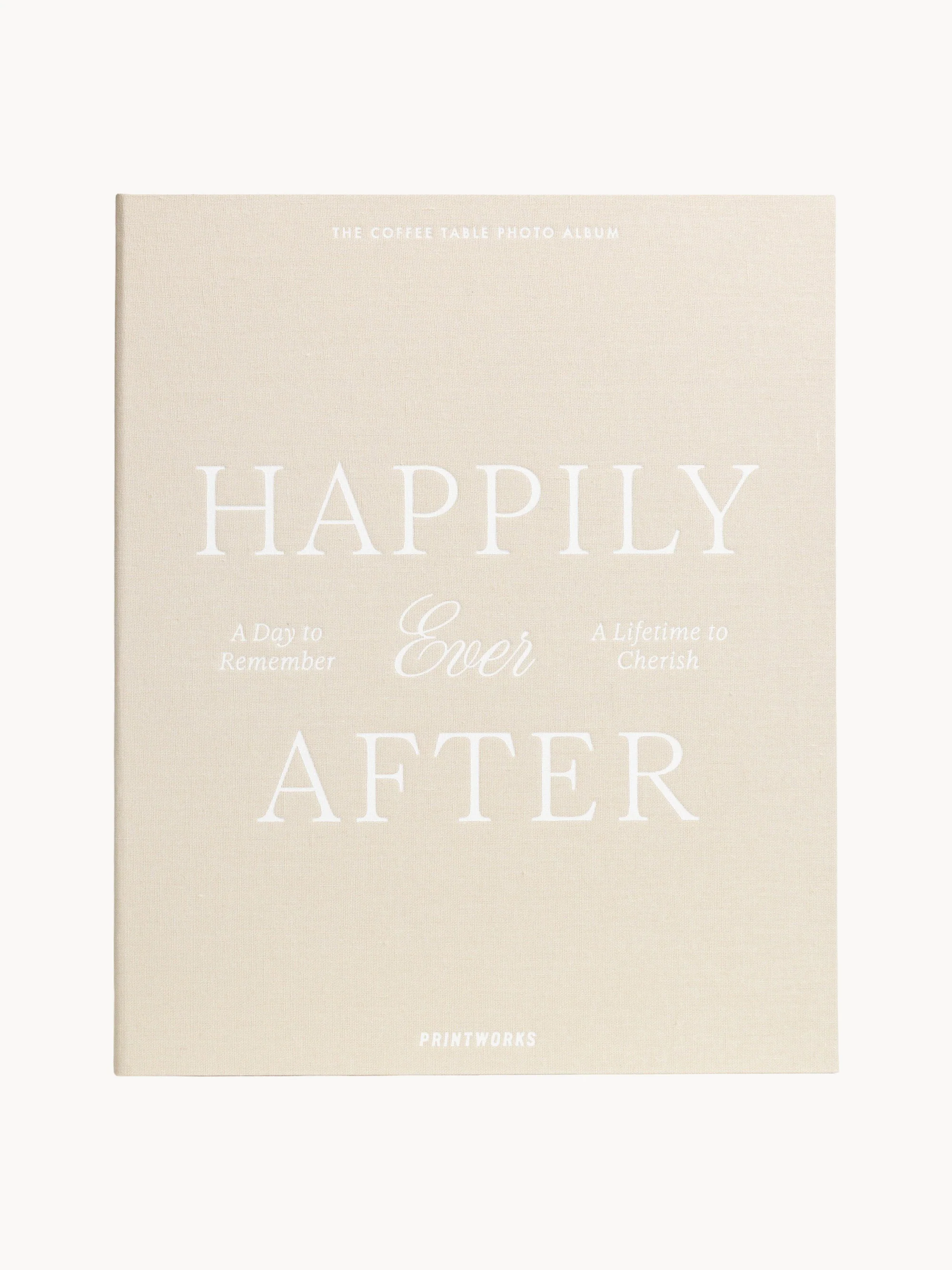 Hochzeits-Fotoalbum Happily Ever After