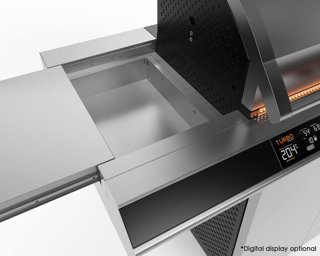 Ziegler & Brown Turbo Elite 5 Burner BBQ on Cart with Side Burner & Drawer (T Series)