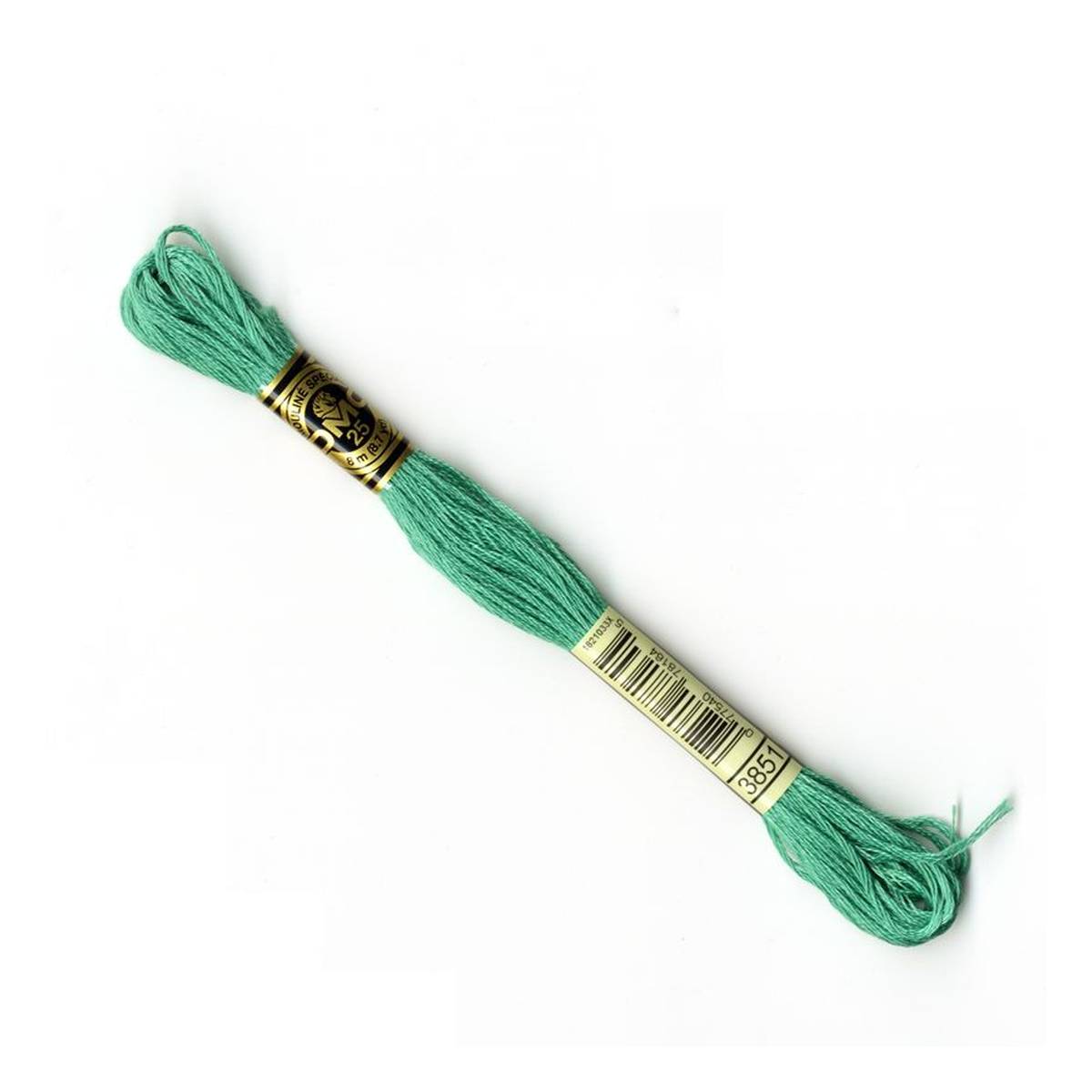 DMC Green Mouline Special 25 Cotton Thread 8m (3851)