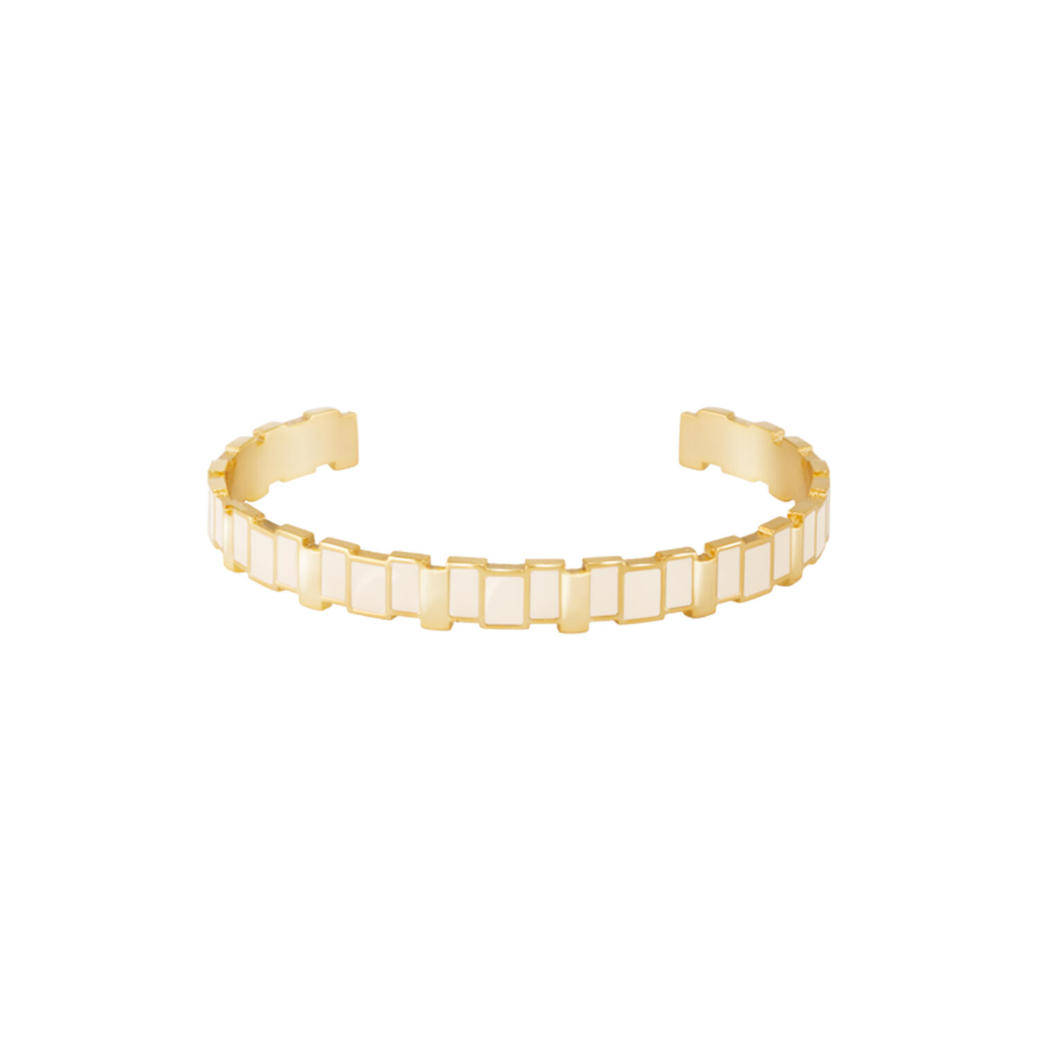INES MULTICO bracelets, sand white
