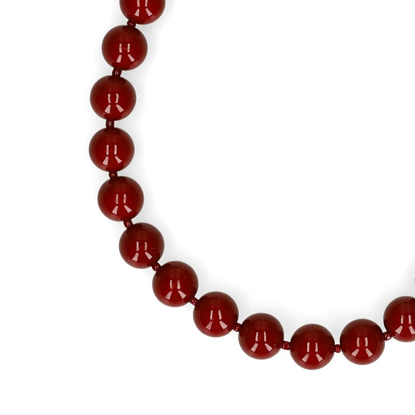 Manfield Bruine kralenketting