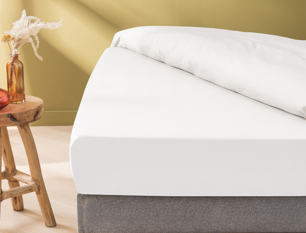 Pack 2 draps-houssesCoton fin