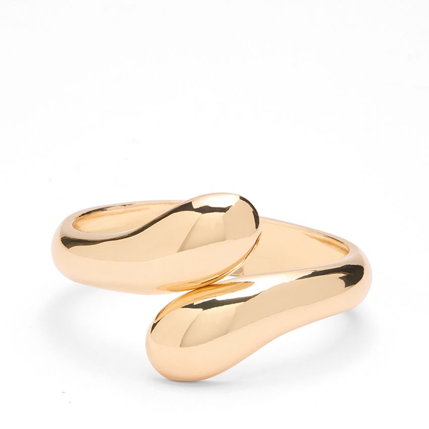 Manfield Goudkleurige bangle armband