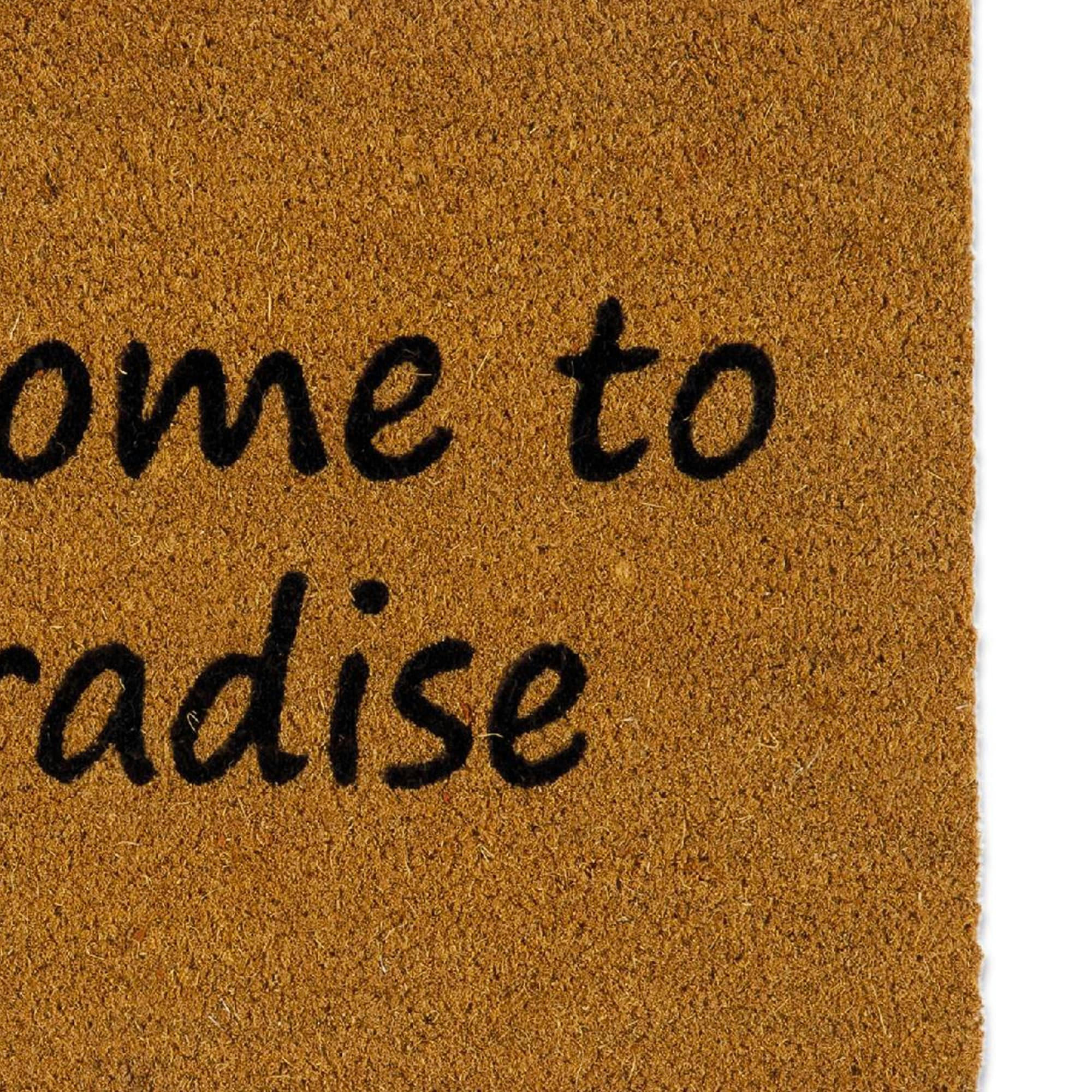 - Paillasson coco welcome to paradise 40x60cm