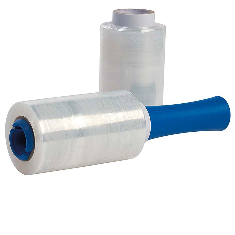 Rouleau film étirable avec manche 150 m x2