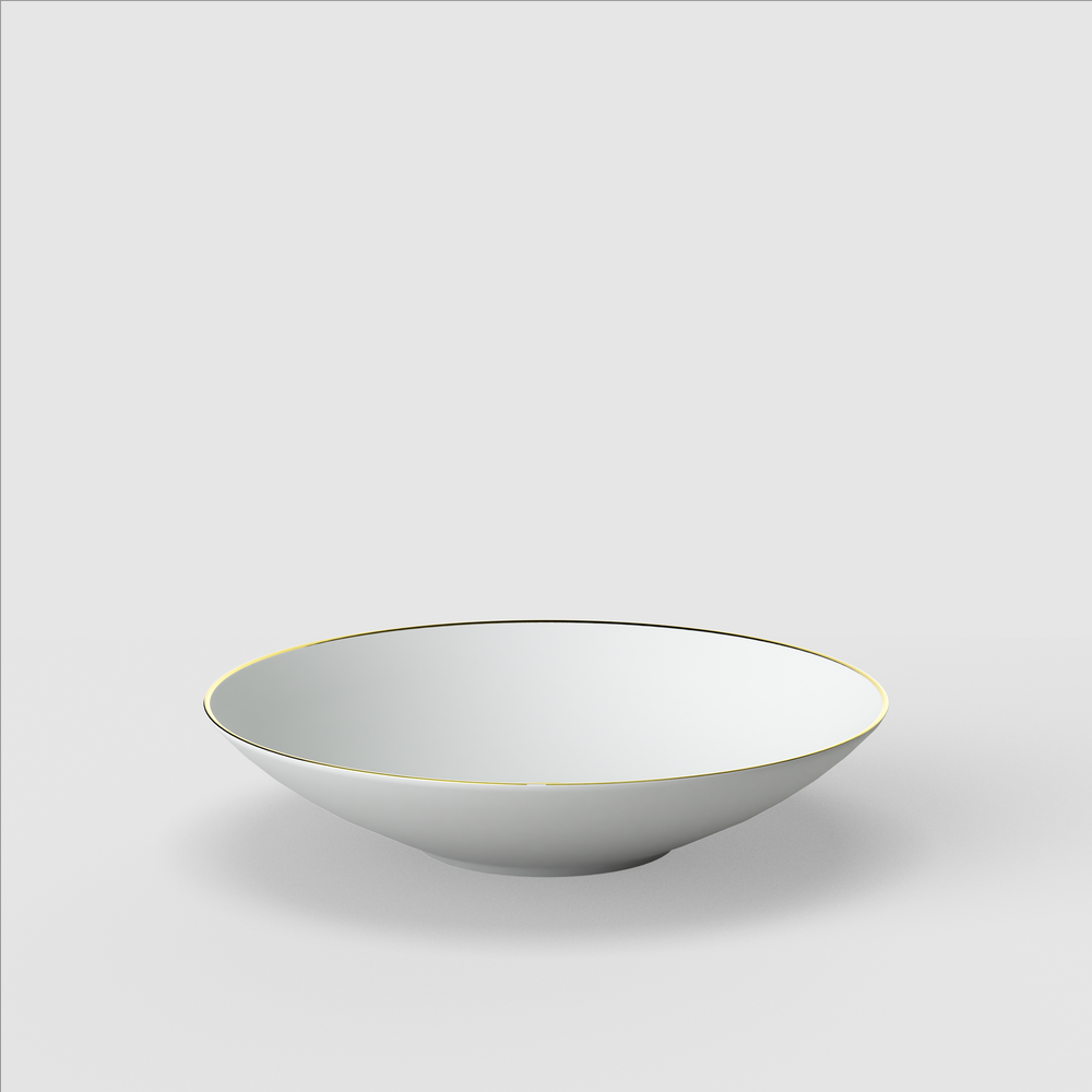 MetroChic Soup bowl - Multi-colored, 8.7'', Premium Bone Porcelain