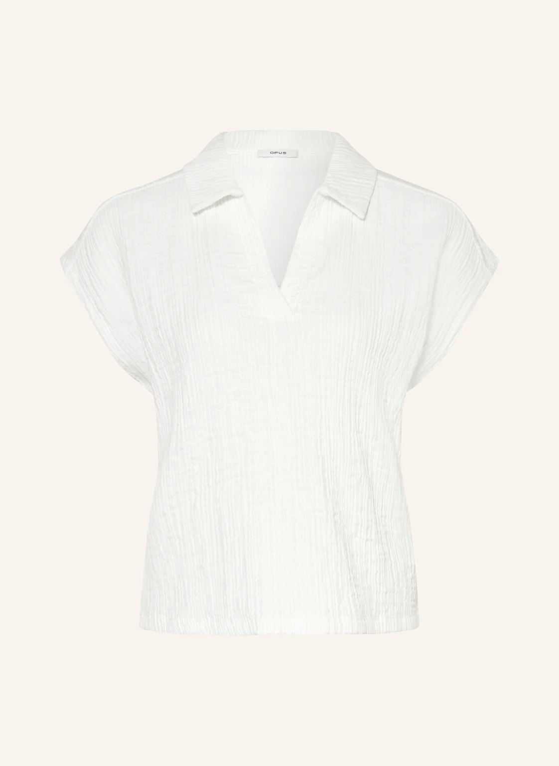OPUS Blusenshirt SANTOLINI im Materialmix