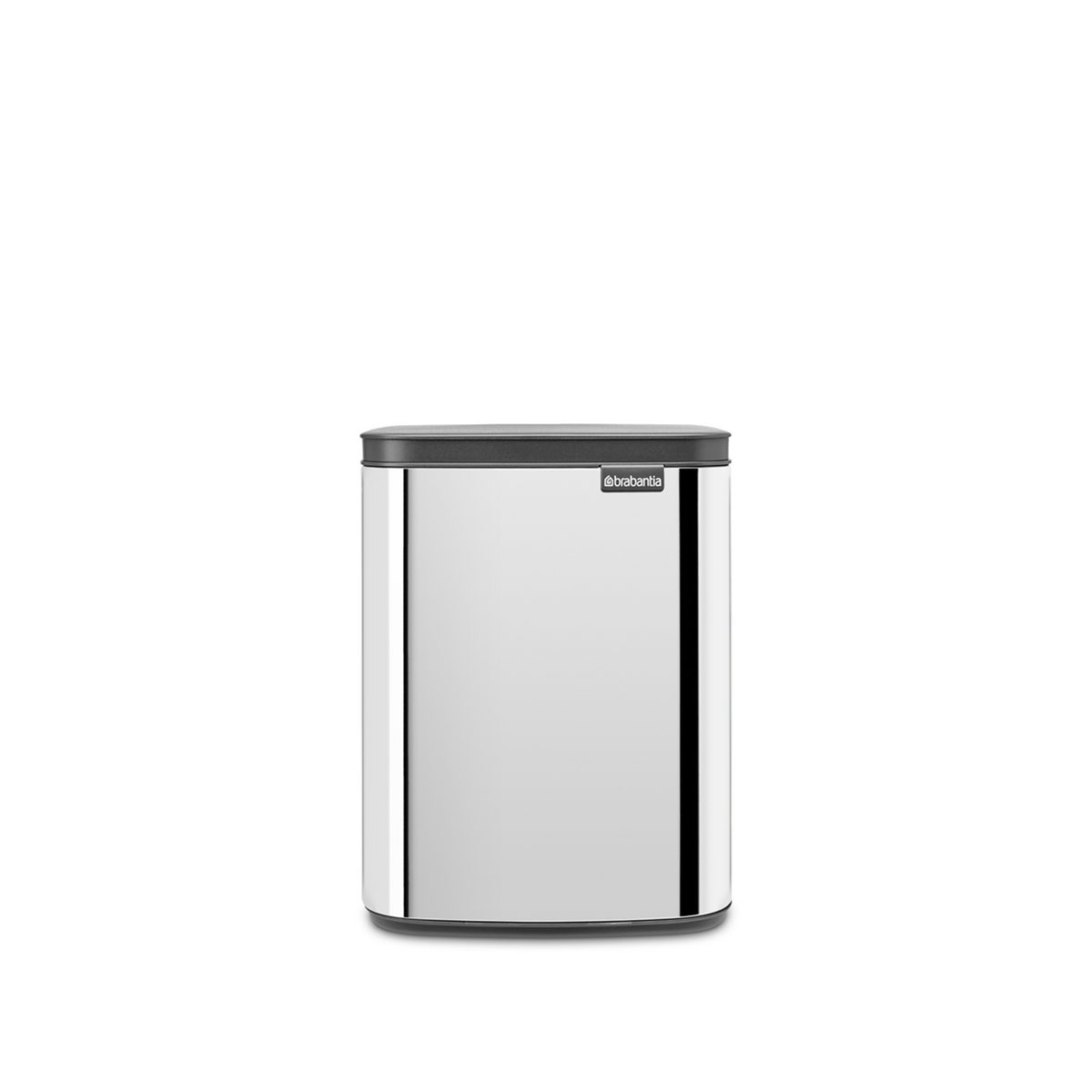 Brabantia Bo Afvalemmer, 7 liter - Brilliant Steel