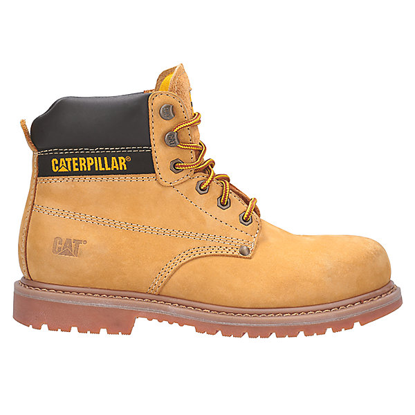 Chaussures de sécurité hautes nubuck beige miel taille 45 Caterpillar Powerplant