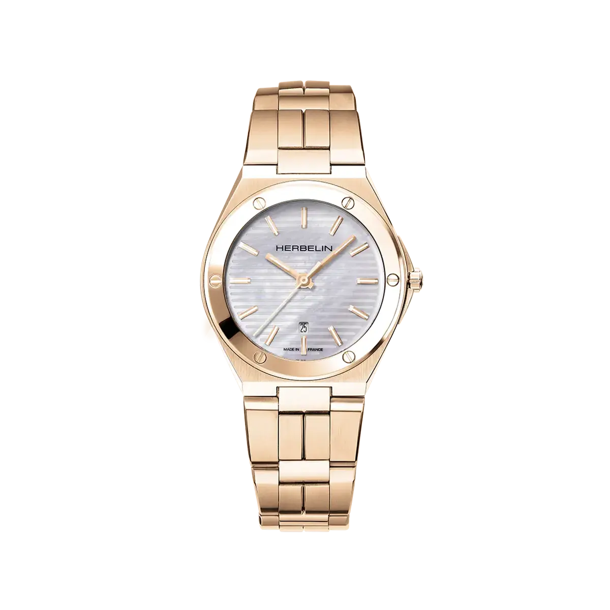 CAP CAMARAT – QUARTZ – PVD OR ROSE & NACRE