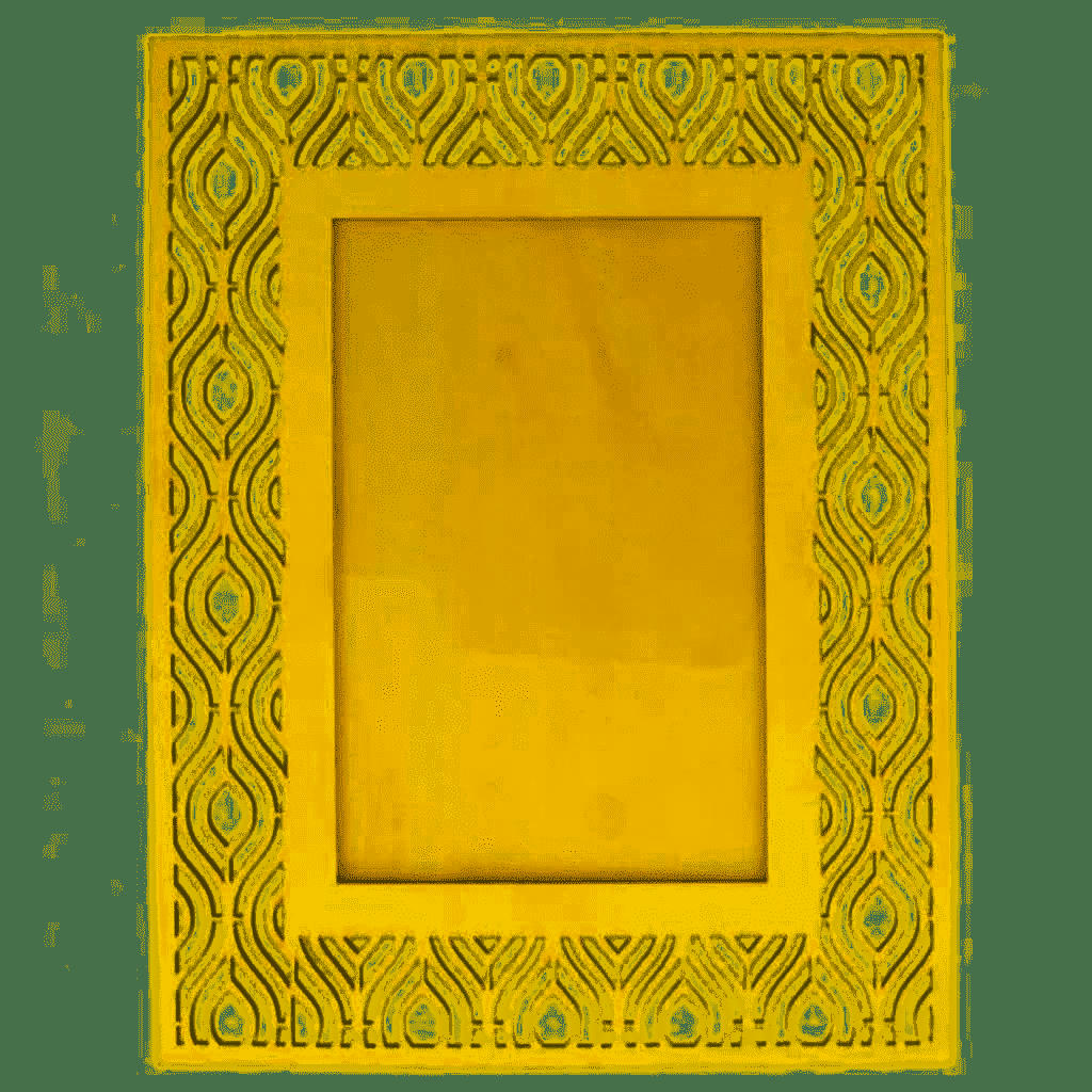 ETHNIQUE - Cadre photo en bois 17x22cm