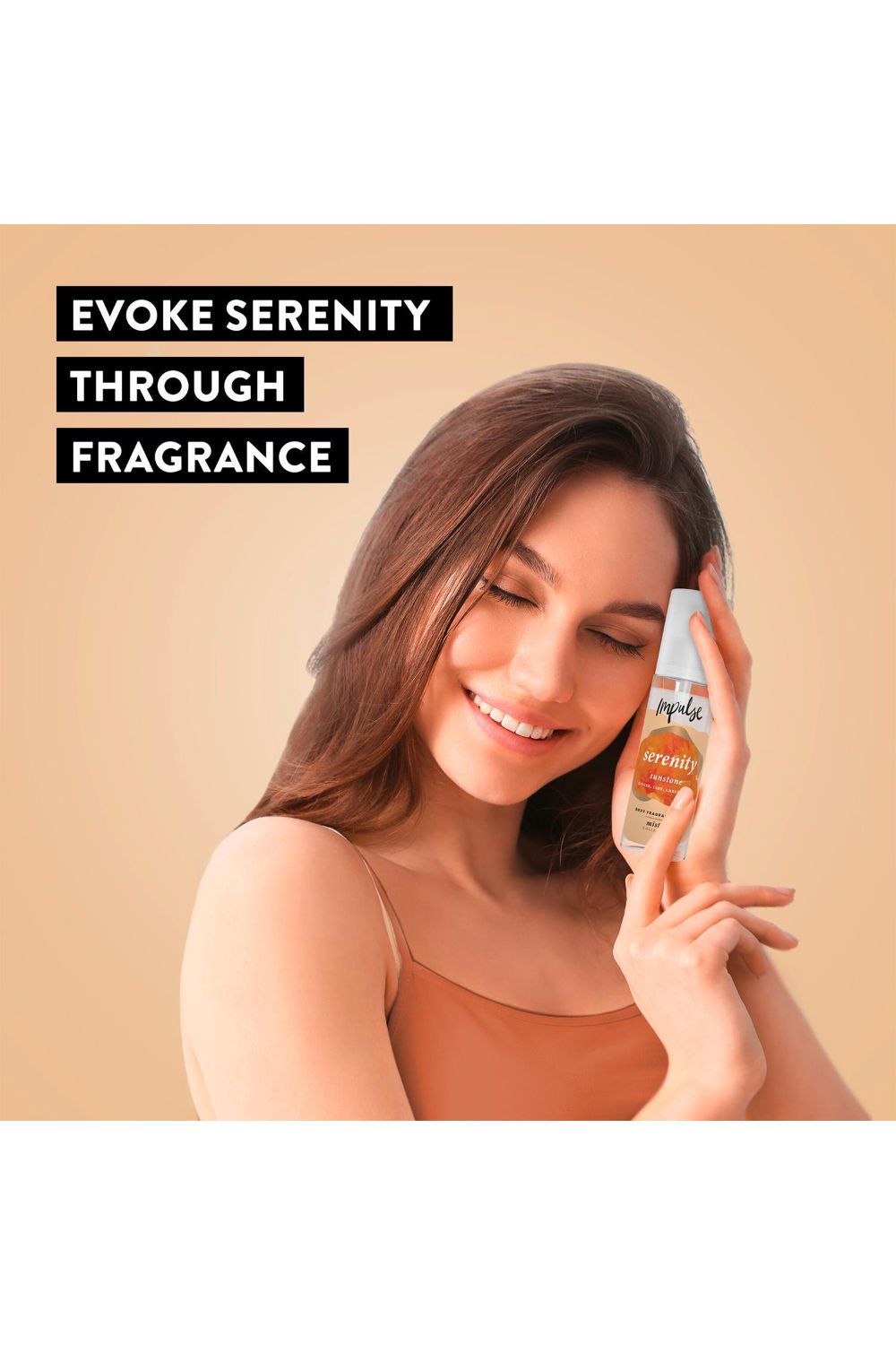 Impulse Serenity 'Body Mist' 150ml 3 Pack Ginger & Earthy Musk Scent