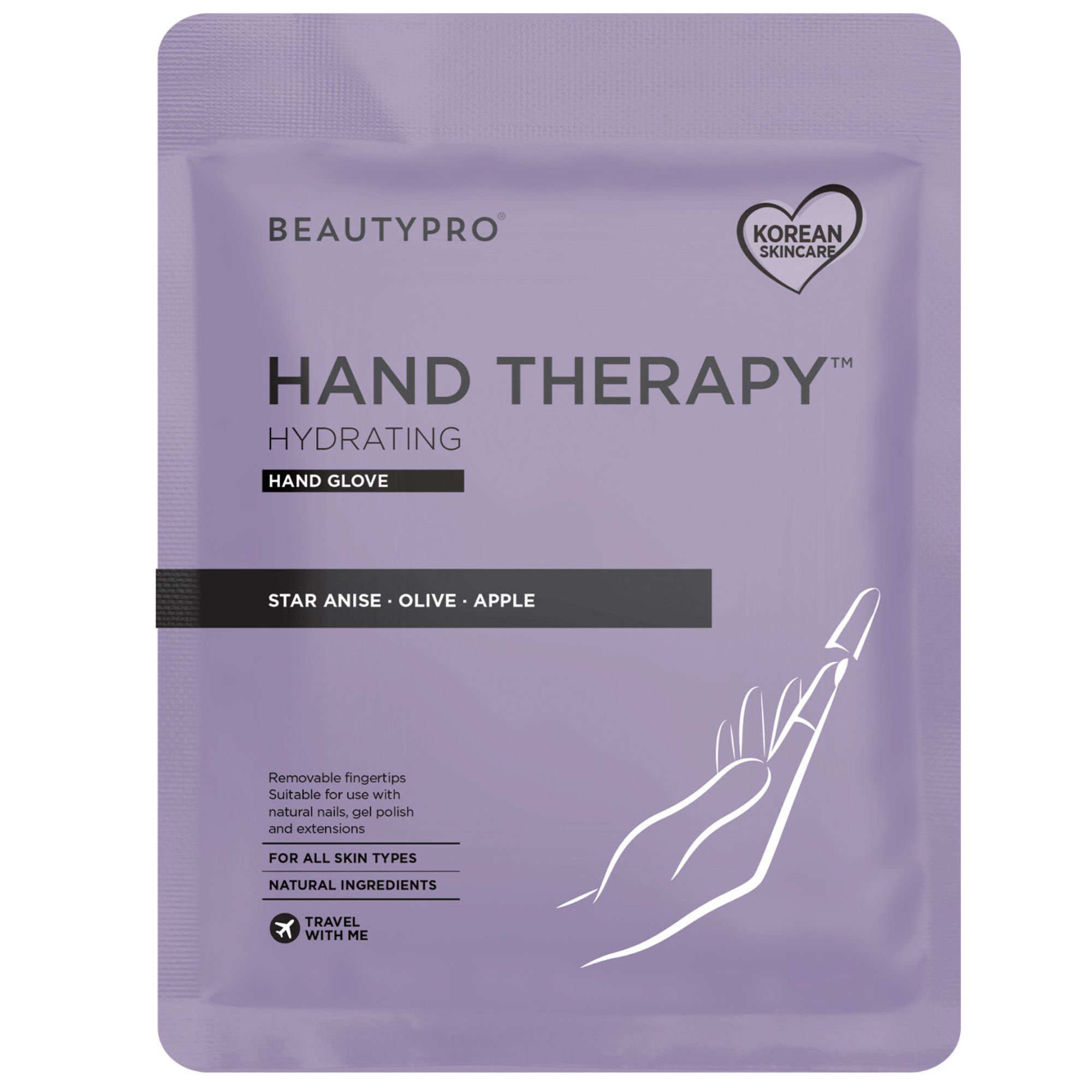 BEAUTYPRO Hand Therapy Collagen Infused Glove - Pack Of 4