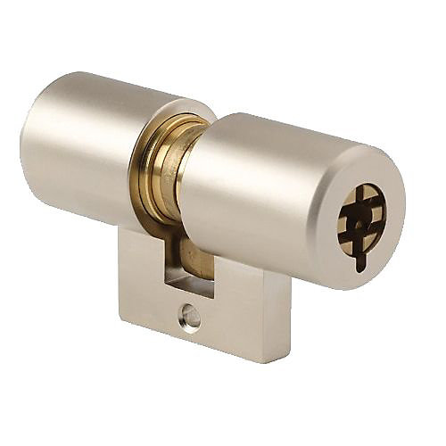 Cylindre monobloc POLLUX 30x30 mm nickel modele 952133 compatible Bricard Bloctout