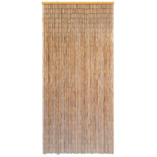 NNEVL Door Curtain Bamboo 90x200 cm