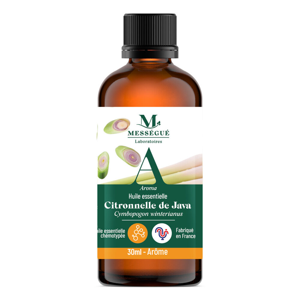 Huile essentielle citronnelle de Java Mességué 30ml