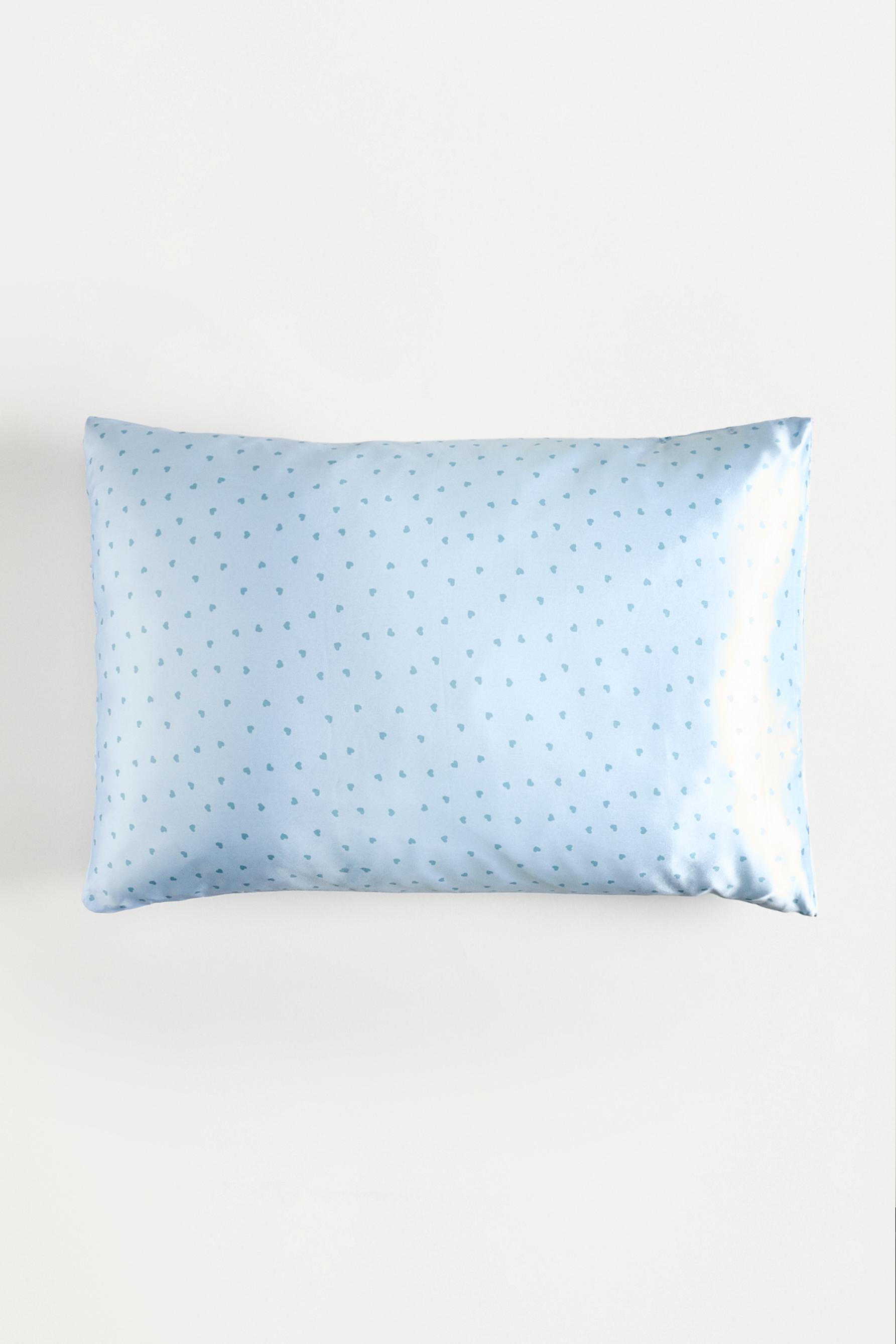 Funda de almohada estampado corazones