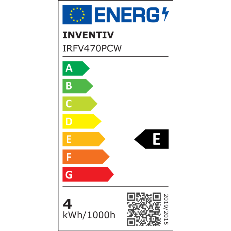 Ampoule à filaments LED E14 blanc neutre 470 lm 4 W INVENTIV