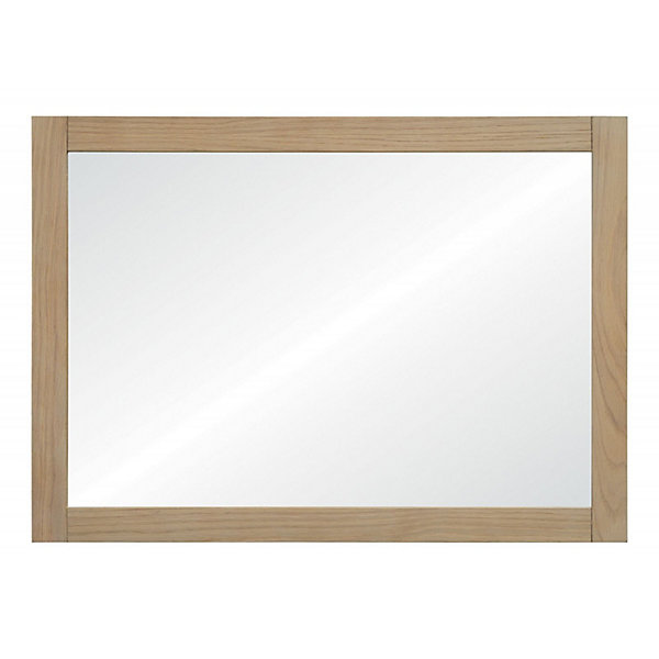 Miroir rectangulaire en bois 50 x 70 cm ATOLL