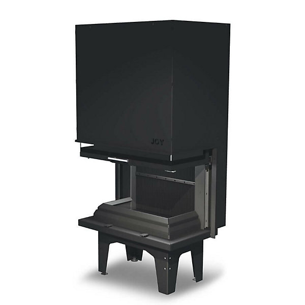 Insert de cheminée 80 JOY U LD d200 74 CM 7kW porte relevable