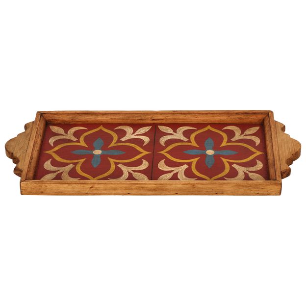 BANDEJA 52 CM X 24 CM 2 VARIAÇÕES TIRADENTES