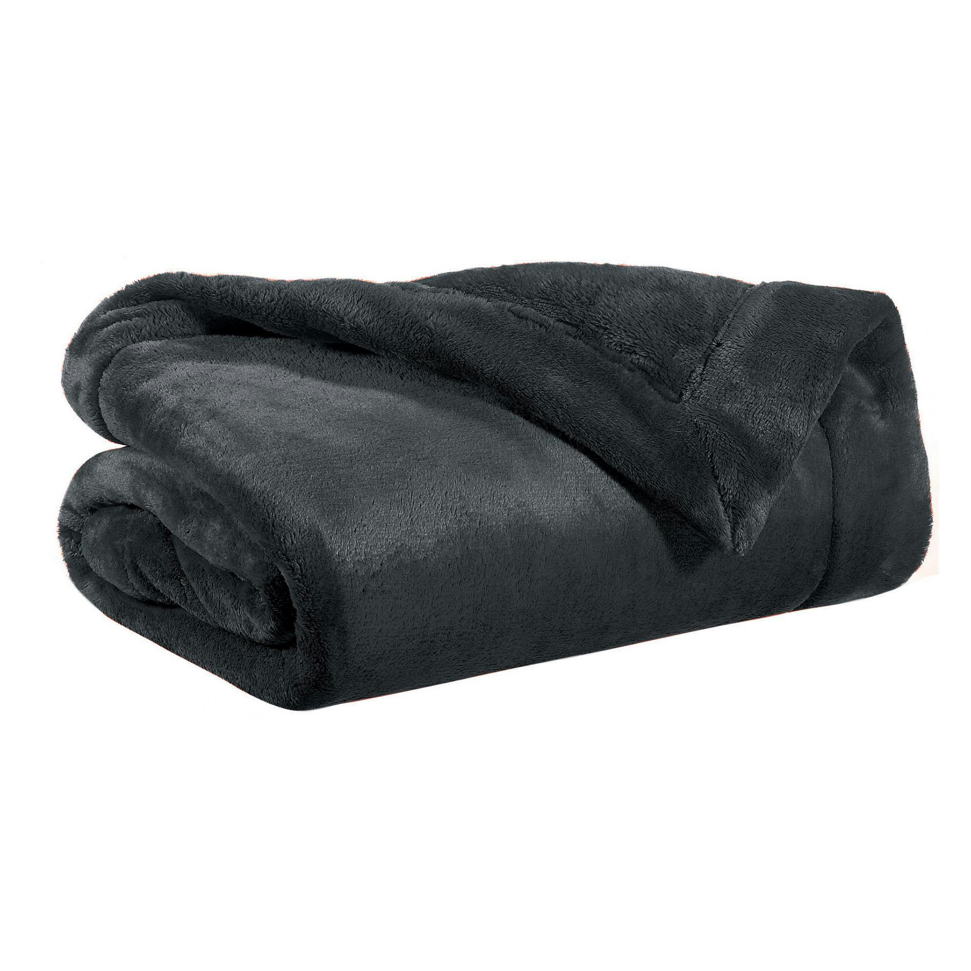 TENDER - Plaid  en polyester ombre 150 x 200