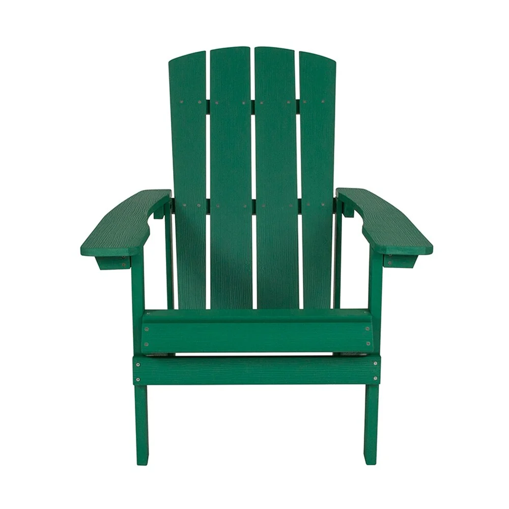 All-Weather Accent Chair with Vertical Lattice Back