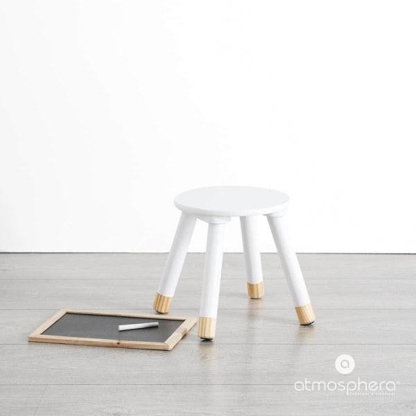 Taboret dla DZIECKA - stołek czteronożny, wysokość: 26 cm