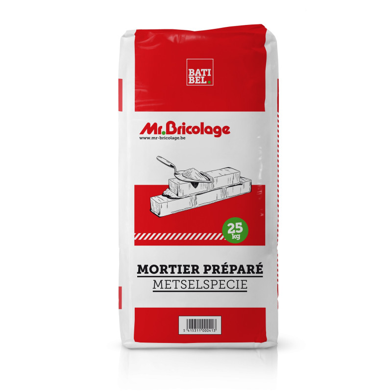 Mortier préparé 25 kg MR.BRICOLAGE