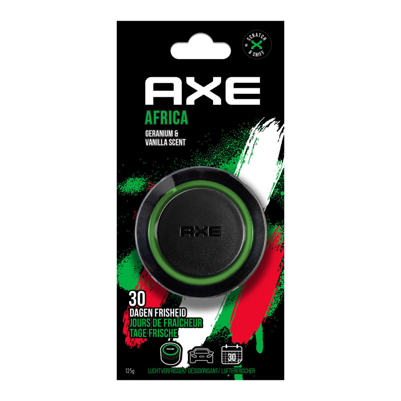 Désodorisant pour voiture Gel Can Africa AXE