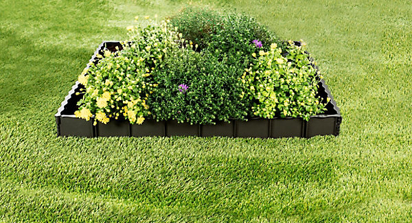 Bordure de jardin Garantia Edgar 75 x 13 cm vendue par 6 pièces
